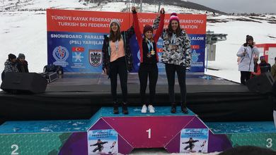 Snowboard'da İki Türkiye Derecesi Birden