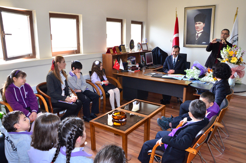 Şahinkayalı Öğrencilerden Baro Başkanı’na Ziyaret