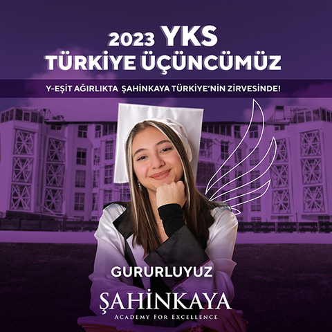 YKS’de Şahinkaya Gururu