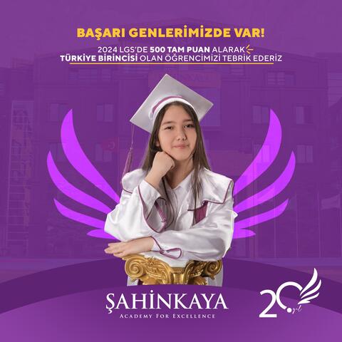 LGS’de Şahinkaya Gururu