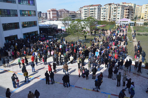 Şahinkaya’da Sınav Rekoru