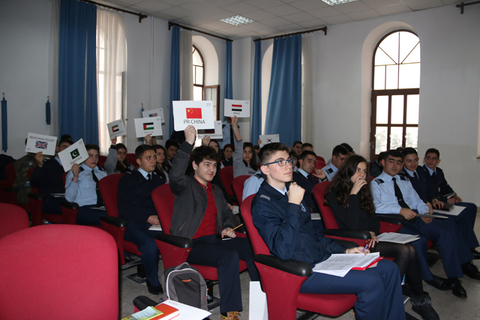 Işıklar Askeri Hava Lisesi’nde MUN Provası