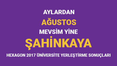 Hexagon 2017 Üniversite Yerleştirme Sonuçları