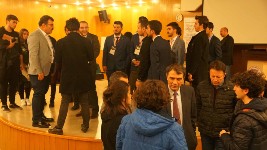 Hexagon Öğrencileri TÜBİTAK Başkanı ve Bilkent Rektörüyle Bir Arada  