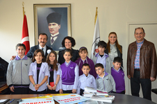 Şahinkayalı Öğrencilerden Baro Başkanı’na Ziyaret
