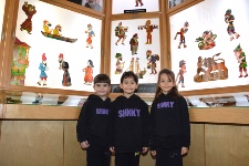 Minikler kentin simgesi ile tanıştılar