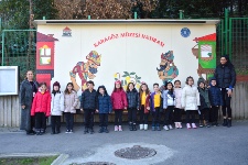 Minikler kentin simgesi ile tanıştılar