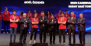 TÜBİTAK LİSE ÖĞRENCİLERİ PROJE YARIŞMASINDA ŞAHİNKAYA OKULLARI 10. SINIF ÖĞRENCİSİ AKNİL ÖZDEMİR TÜRKİYE İKİNİCİSİ OLDU