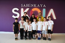 Şahinkayalı Minik Kulaçlardan Büyük Başarılar
