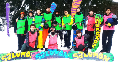 Academy 1418 öğrencilerinin Muhteşem Kayak Kampı    