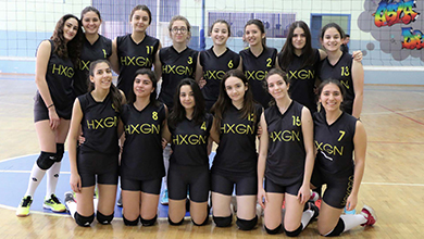 Hexagon Kız Voleybol Takımından Galibiyet