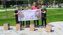 Şahinkayada Sanat Her Yerde