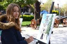 Şahinkayada Sanat Her Yerde