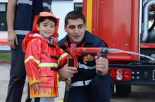 Şahinkaya’da Yangın Tatbikatı